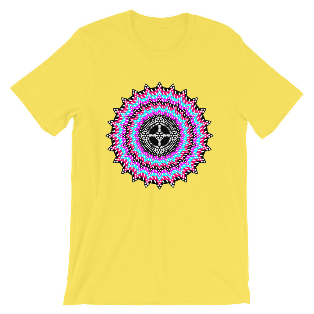 Psychedelic #9 Cross Black Unisex T-Shirt – Abyssinian Kiosk