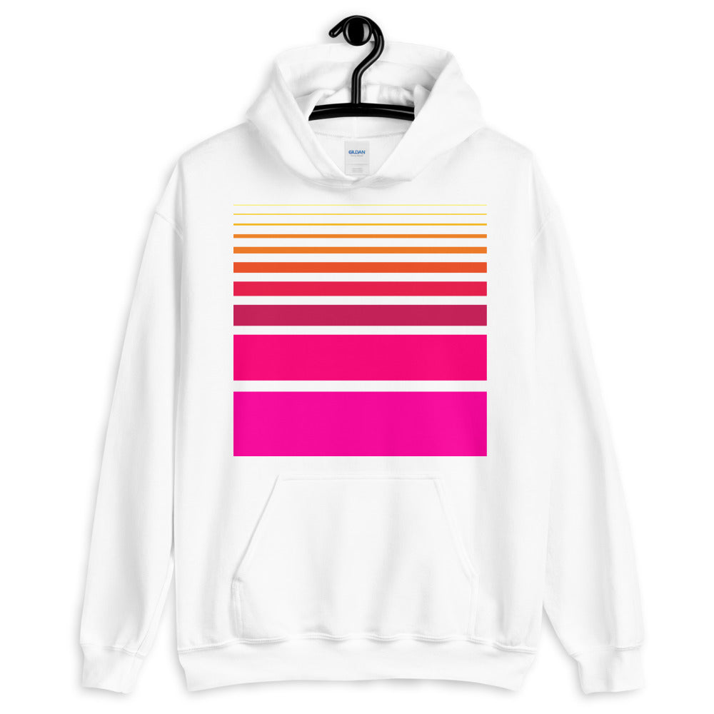 Pink to Yellow Unisex Hoodie