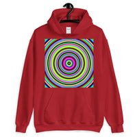 Jawbreaker 2 Unisex Hoodie Trip Trippy Colorful Abyssinian Kiosk Psychedelic Candy Gildan Original Art Fashion Cotton Apparel Clothing