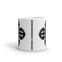 Plain Black #9 Cross Kaffa Mug